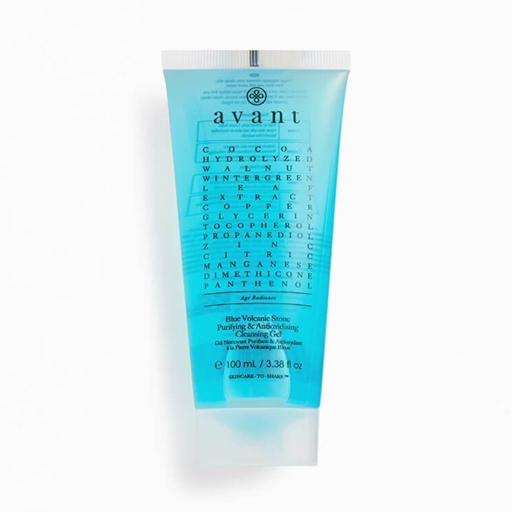 2/$29 AVANT SKINCARE Blue Volcanic Stone Purifying & Antioxidising Cleansing Gel